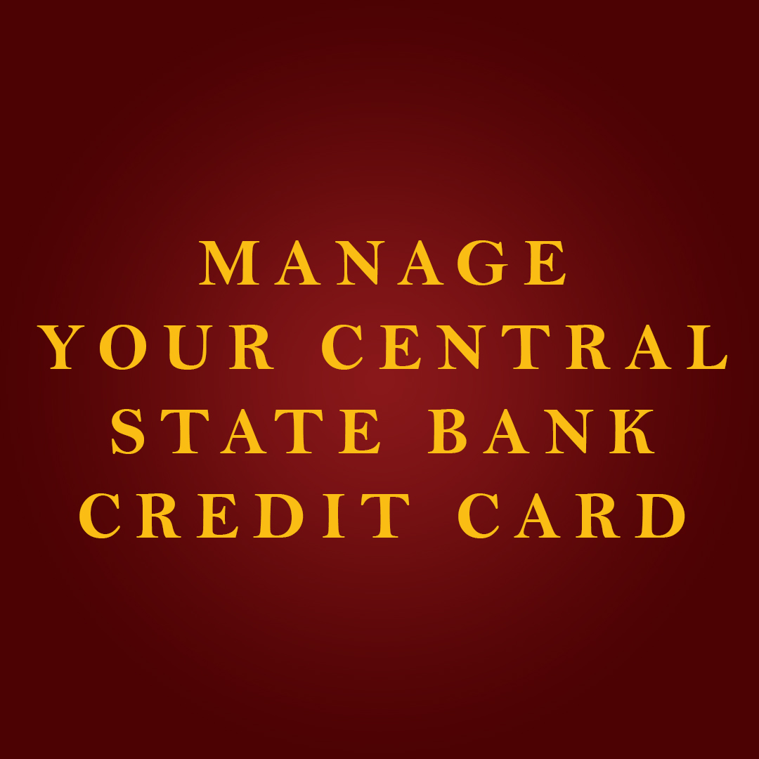 Manage Your CSB Credit Card